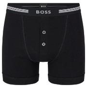 BOSS Original Button Front Shorts Schwarz Baumwolle Small Herren