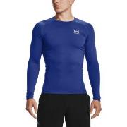 Under Armour HeatGear LS Compression Shirt Royalblau Medium Herren