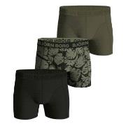 Björn Borg 3P Cotton Stretch Boxer 1721 Armeegrün Baumwolle Medium Her...