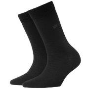 Burlington Bloomsbury Wool Sock Schwarz Gr 36/41 Damen