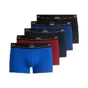 BOSS 10P Essential Trunk Blau/Rot Baumwolle Small Herren