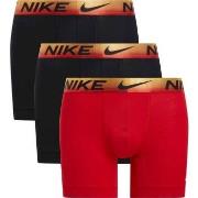 Nike 3P Everyday Essentials Micro Boxer Brief Orange/Rot Polyester Sma...