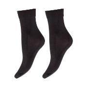 Decoy 2P Micro 60 Den Ankle Sock Schwarz Polyamid One Size Damen