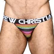 Andrew Christian 3P Almost Naked Chill Stripe Jock Gestreift Polyamid ...