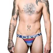 Andrew Christian Almost Naked Stripe Jock Mixed Polyamid Small Herren