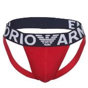 Armani Cotton Jockstrap Rot Baumwolle Small Herren