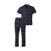 Björn Borg Core Loungewear Pyjama Set Grün/Kariert Medium Herren