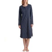 Calida Midnight Dreams Nightdress Marine gemustert Baumwolle Small Dam...