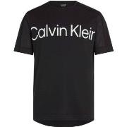 Calvin Klein Sport Pique Gym T-shirt Schwarz Small Herren