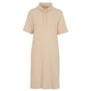 Damella Knitted Lounge Dress Sand Small Damen