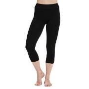 Decoy Seamless Capri Leggins Schwarz X-Large Damen