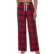 DKNY Just Checking In Sleep Pant Rot Muster Small Damen