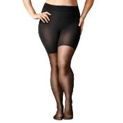 Falke Strumpfhosen Women City Beauty Plus 20 Tights Schwarz Polyamid F...