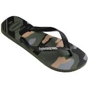 Havaianas Top Camo Steel Grün gemustert Gr 43/44 Herren