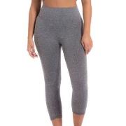 Magic Lounge Cropped Legging Grau Polyamid Small Damen