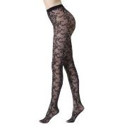 Oroblu Strumpfhosen Sensuel Lace Tights 20 Schwarz Polyamid Small Dame...