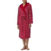 Schiesser Women Terry Bathrobe Rot/Weiß Small Damen