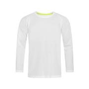 Stedman Active 140 Long Sleeve Weiß Polyester Small Herren