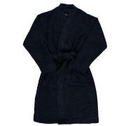 Topeco Mens Terry Bathrobe Marine Baumwolle L/XL Herren