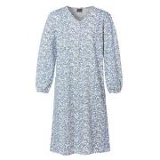 Trofe Pretty Long Sleeve Dress Blau Muster Baumwolle Medium Damen