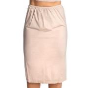 Trofe Slip Skirt Long Beige Small Damen