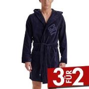 CR7 Cristiano Ronaldo Cotton Bathrobe Navy Baumwolle Small Herren