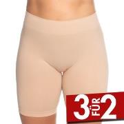 Decoy Seamless Shorts Beige X-Large Damen