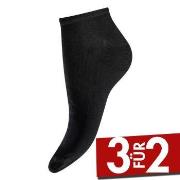 Decoy Thin Knit Organic Cotton Sneaker Sock Schwarz Strl 37/41 Damen