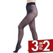 Decoy Strumpfhosen Tights 30 Den Perfect Fit Blau L/XL Damen