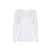 JBS of Denmark Bamboo Long Sleeve Top Weiß Small Damen