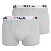 FILA 2P Urban Boxers Grau Baumwolle Medium Herren