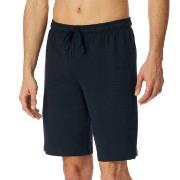 Schiesser Mix and Relax Cotton Bermuda Shorts Dunkelblau Baumwolle Sma...