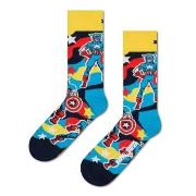 Happy Socks Marvel Captain America Sock Blau Baumwolle Gr 41/46