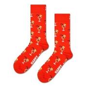 Happy Socks Orange Spritz Sock Orange gemustert Baumwolle Gr 41/46