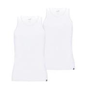 Puma 2P Basic Tank Top Weiß Baumwolle Small Herren