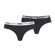 Puma 2P Logo Waistband Brazilian Schwarz Small Damen