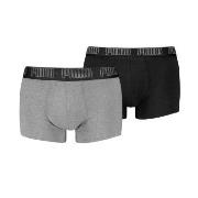 Puma 2P Men Everyday Trunks Grau Baumwolle Small Herren