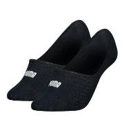Puma 2P Women Mesh Footie Socks Schwarz Gr 39/42 Damen