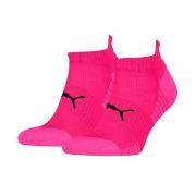 Puma 2P Sport Cushioned Sneaker Socks Rosa Gr 39/42