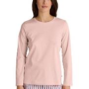 Calida Favourites Sleep Cotton Shirt Long-Sleeve Rosa gestreift Baumwo...