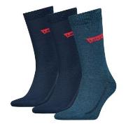 Levis 3P Base Regular Cut Sock Denimblau Gr 39/42