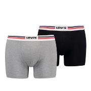 Levis 2P Men Sportswear Logo Boxer Brief Grau/Schwarz Baumwolle Small ...