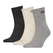 Calvin Klein 3P Nick Quarter Sock Grau One Size Herren