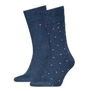 Tommy Hilfiger 2P Men Dot Socks Jeansblau Gr 39/42 Herren