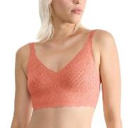 Sloggi BH ZERO Feel Bliss Bralette Apricot Small Damen