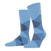 Burlington Clyde Cotton Sock Hellblau Gr 40/46 Herren