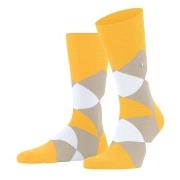 Burlington Clyde Cotton Sock Senfgelb Gr 40/46 Herren