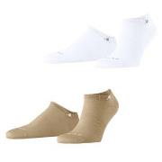 Burlington 2P Everyday Sneaker Organic Cotton Sock Beige Gr 40/46