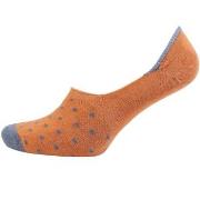 Amanda Christensen True Dot Invisible Sock Blau/Orange Gr 43/44