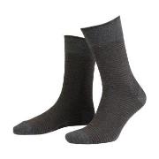 Amanda Christensen True Stripe Ankle Sock Grau Gr 39/42